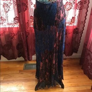 Free People Boho skirt size 4